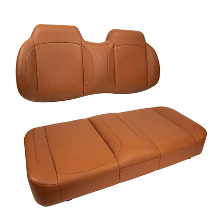 MadJax® EZGO TXT/RXV/L4/S4 Caramel Brown Aspen Front Seat Cushions