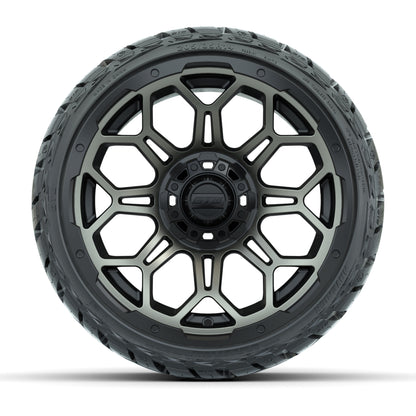 GTW Bravo Bronze 14 in Wheels with 205/35-R14 Maverick Low-P - front view