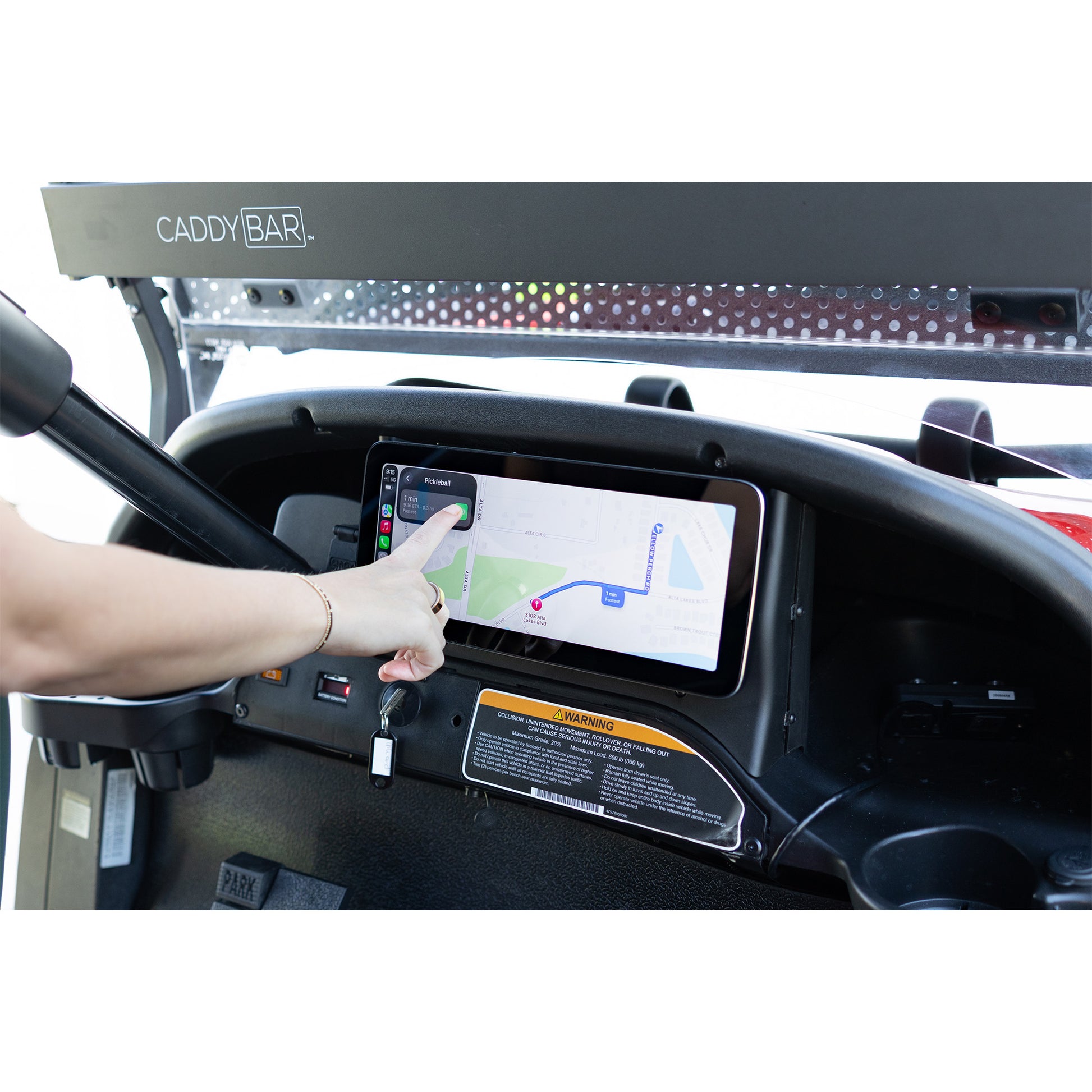MadJax® Kinect™ Display Screen Kit for D/C motor Club Car Pr