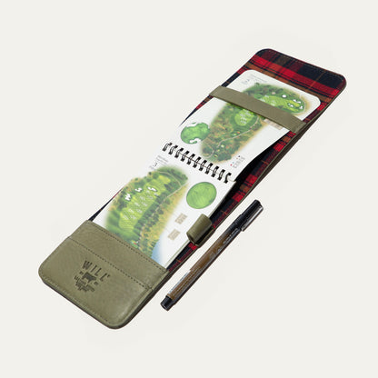 Leather Golf Yardage Book