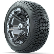 Set of (4) 12 in GTW Specter Wheels with 215/40-12 Excel Classic Street Tires