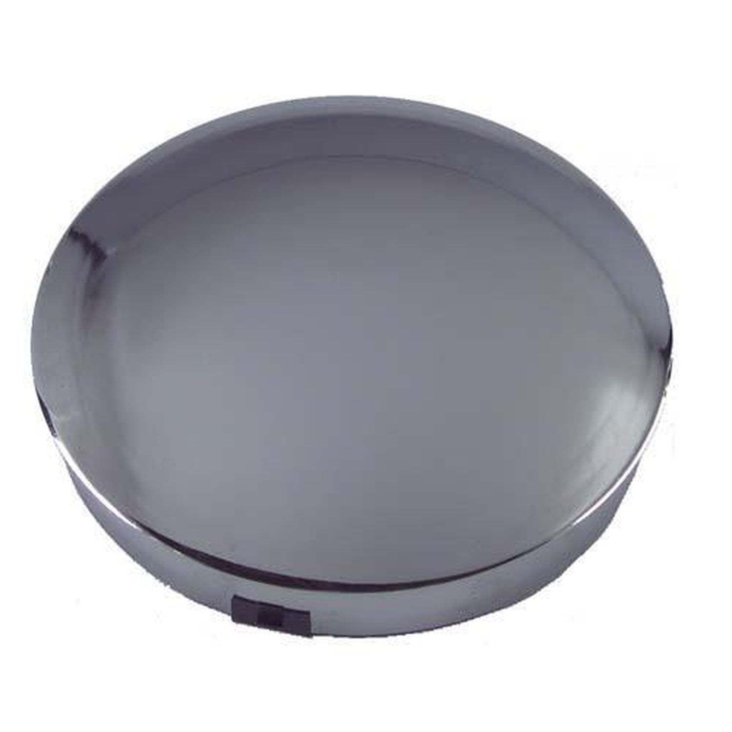 Chrome Moon Hub Cap. Years 6″ Wheel Opening