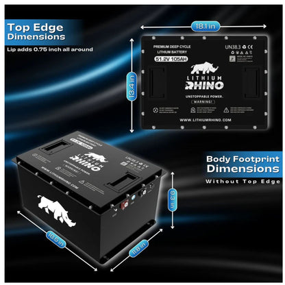 48V 105ah Lithium Rhino Conversion Kit