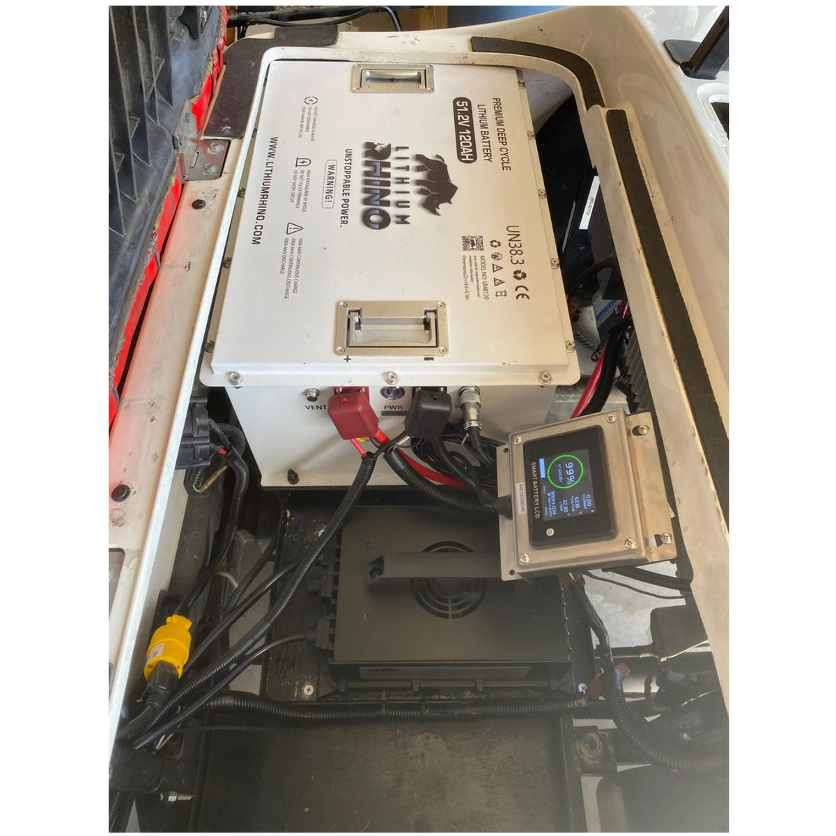 48V 120ah Lithium Conversion Kit- Self Heated