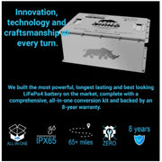 48V 120ah Lithium Conversion Kit