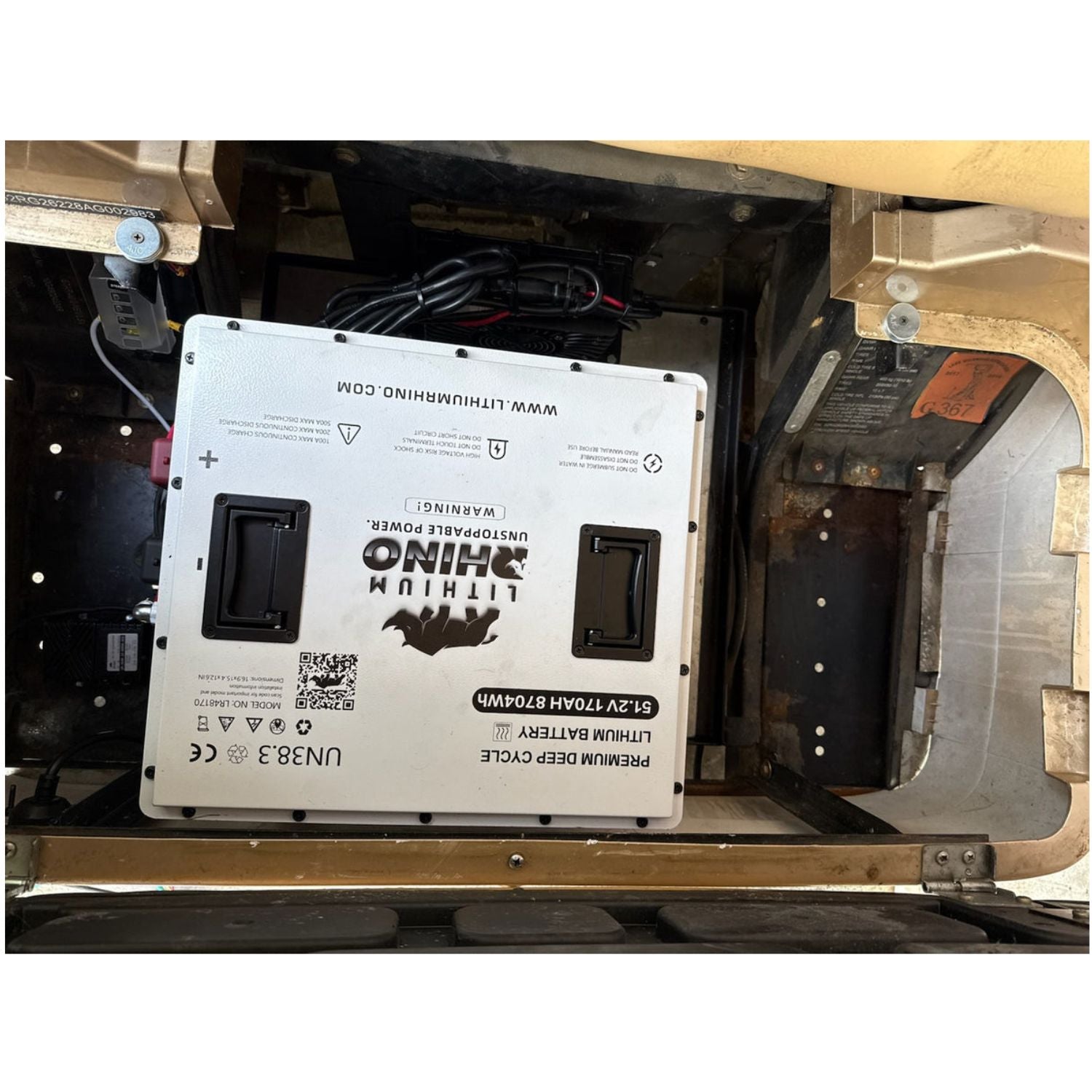 48V 170AH Lithium Rhino 300a BMS Conversion Kit