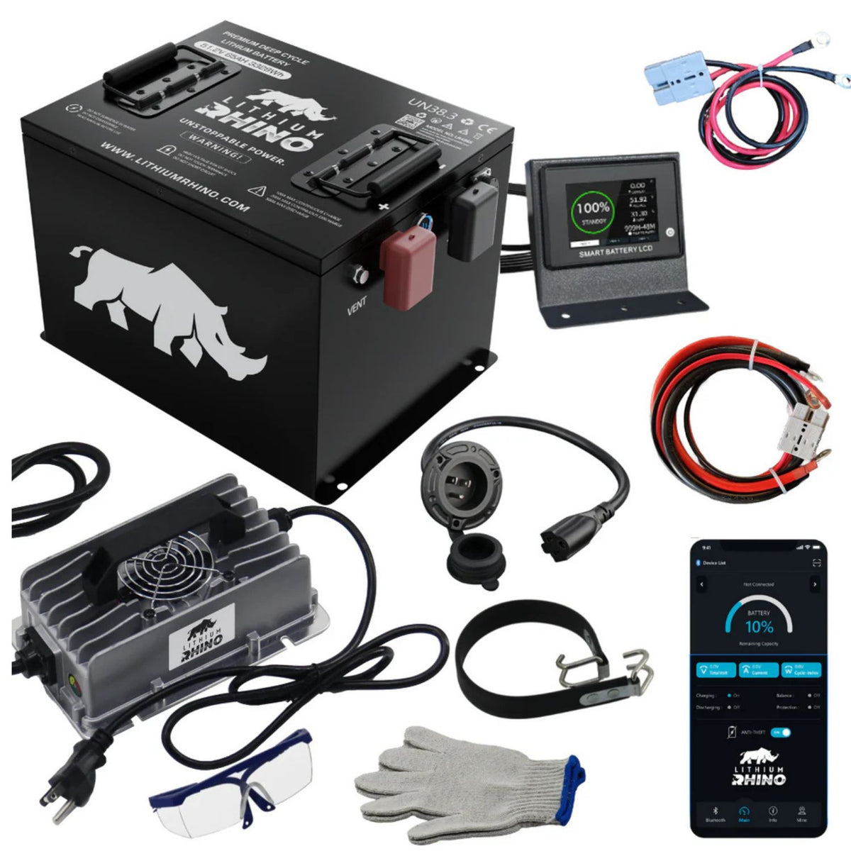 48V 65ah Lithium Rhino Conversion Kit