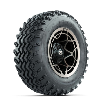 GTW® Nexus Black/Bronze 12 in Wheels with 23X10.00-12 Rogue All-Terrain Tires – Full Set