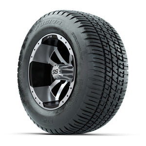Set of (4) 10" GTW® Storm Trooper Wheels on GTW® Fusion Street Tires