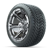 Set of (4) 14 in GTW Specter Wheels with 225/30-14 Mamba Str - 3/4 view