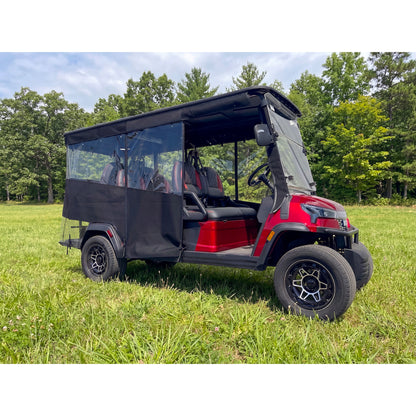 RedDot 6-Passenger Black Track Style Enclosure with Black Valance for ICON i60LX (Years 2026-Up)