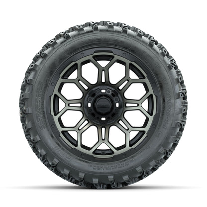 GTW Bravo Bronze/Black 14 in Wheels with 23x10.00-14 Rogue A - front view