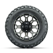 GTW Bravo Bronze/Black 14 in Wheels with 23x10.00-14 Rogue A - front view