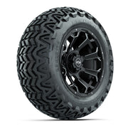 Set of (4) 14 in GTW Raven Wheels with 23x10-14 GTW Predator All-Terrain Tires