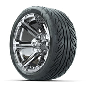 Set of (4) 14 in GTW Specter Wheels with 205/40-R14 Fusion G - 3/4 view