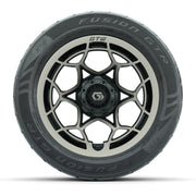 GTW® Nexus Black with Bronze Face 14 in Wheels with 255/45-R - front view