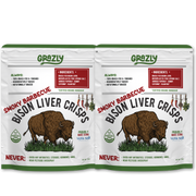 Bison Liver Crisps - 100% Grass-Fed/Finished