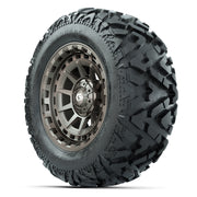 GTW Barricade Bronze 14 in Wheels with 25x10-14 Barrage Mud  - 3/4 view
