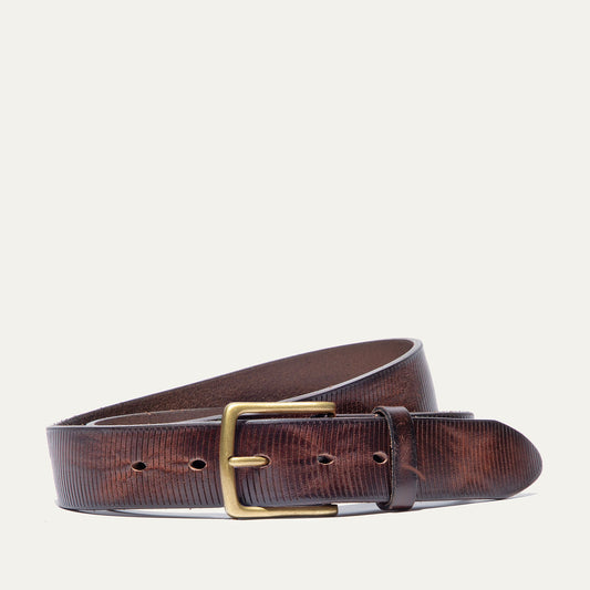 Embossed Crescent Belt