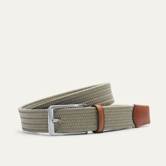 Tubular Italian Stretch Web Belt