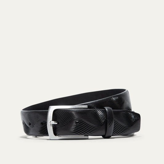 WAVE EMBOSSED BELT