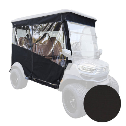 RedDot Black Single Track Enclosure for MadJax® Ascent with 4-Forward Facing Seats