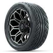 Set of (4) 14 in GTW Bravo Wheels with 225/30-14 Mamba Stree - 3/4 view
