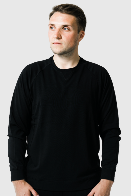 Men's The Ease Pullover - Black