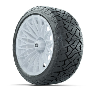 GTW Blur Gloss White 16 in Wheels with 225/40-R16 Maverick Hybrid Tires – Full Set
