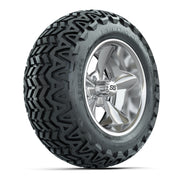 Set of (4) 14 in GTW Godfather Wheels with 23x10-14 GTW Predator All-Terrain Tires