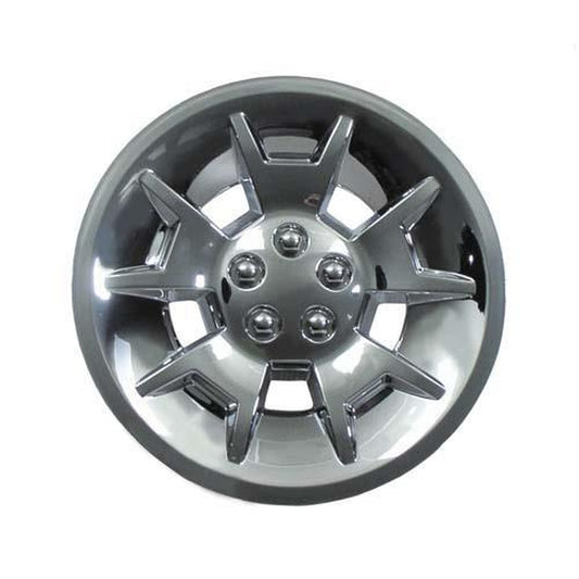 10″ Silver Metallic Demon Wheel Cover