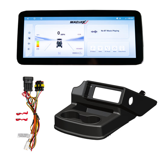 MadJax® Kinect™ Display Screen Kit for A/C motor EZGO RXV wi