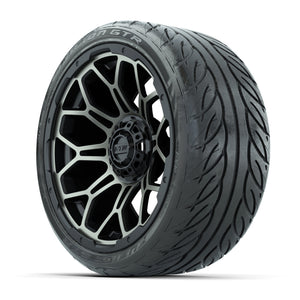 GTW Bravo Matte Bronze 15 in Wheels with 215/40-R15 Fusion G - 3/4 view