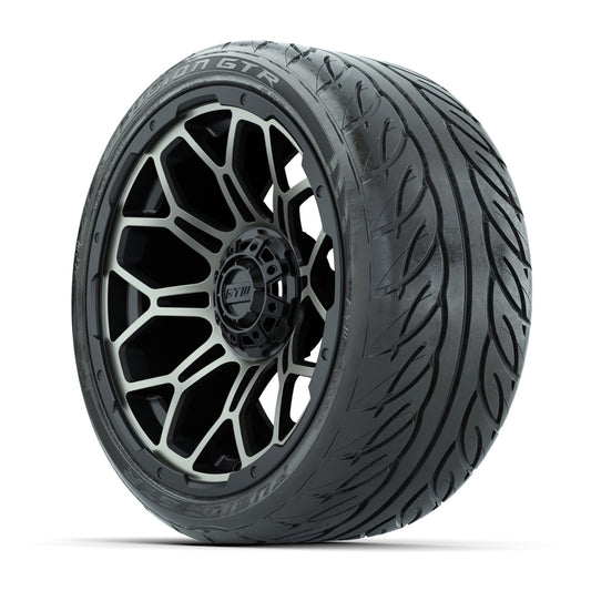 GTW Bravo Matte Bronze 15 in Wheels with 215/40-R15 Fusion G - 3/4 view