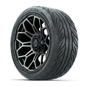 GTW Bravo Matte Bronze 15 in Wheels with 215/40-R15 Fusion G - 3/4 view
