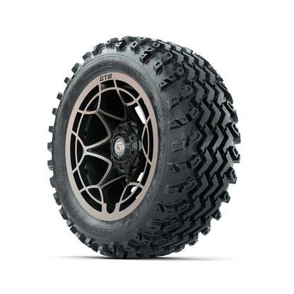 GTW® Nexus Black/Bronze 14 in Wheels with 23X10.00-14 Rogue  - 3/4 view