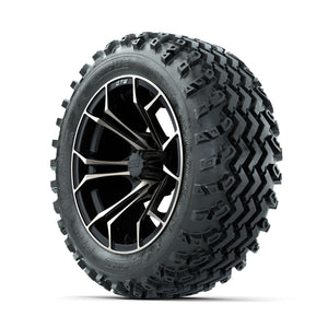 GTW Spyder Bronze/Matte Black 14 in Wheels with 23x10.00-14  - 3/4 view
