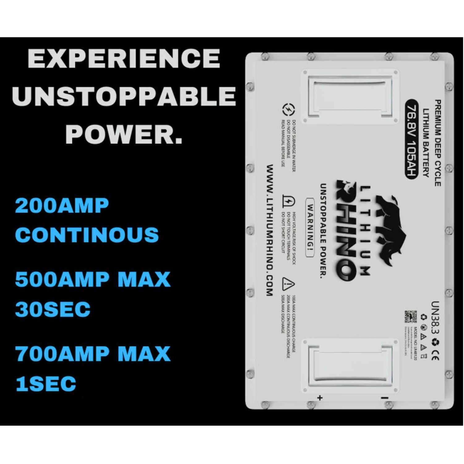76V 105ah Lithium Conversion Kit