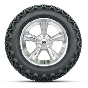 Set of (4) 14 in GTW Godfather Wheels with 23x10-14 GTW Pred - front view