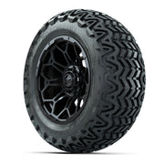 Set of (4) 14 in GTW Bravo Wheels with 23x10-14 GTW Predator - 3/4 view
