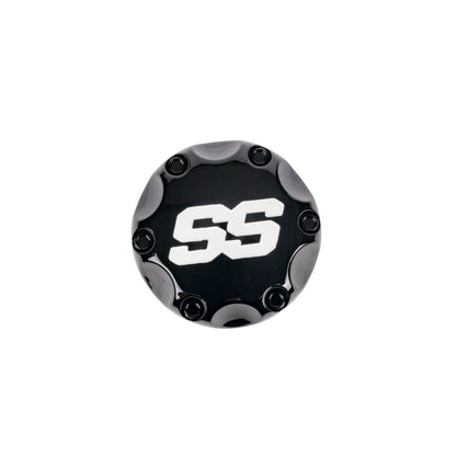 GTW® Snap-In Gloss Black SS Center Cap