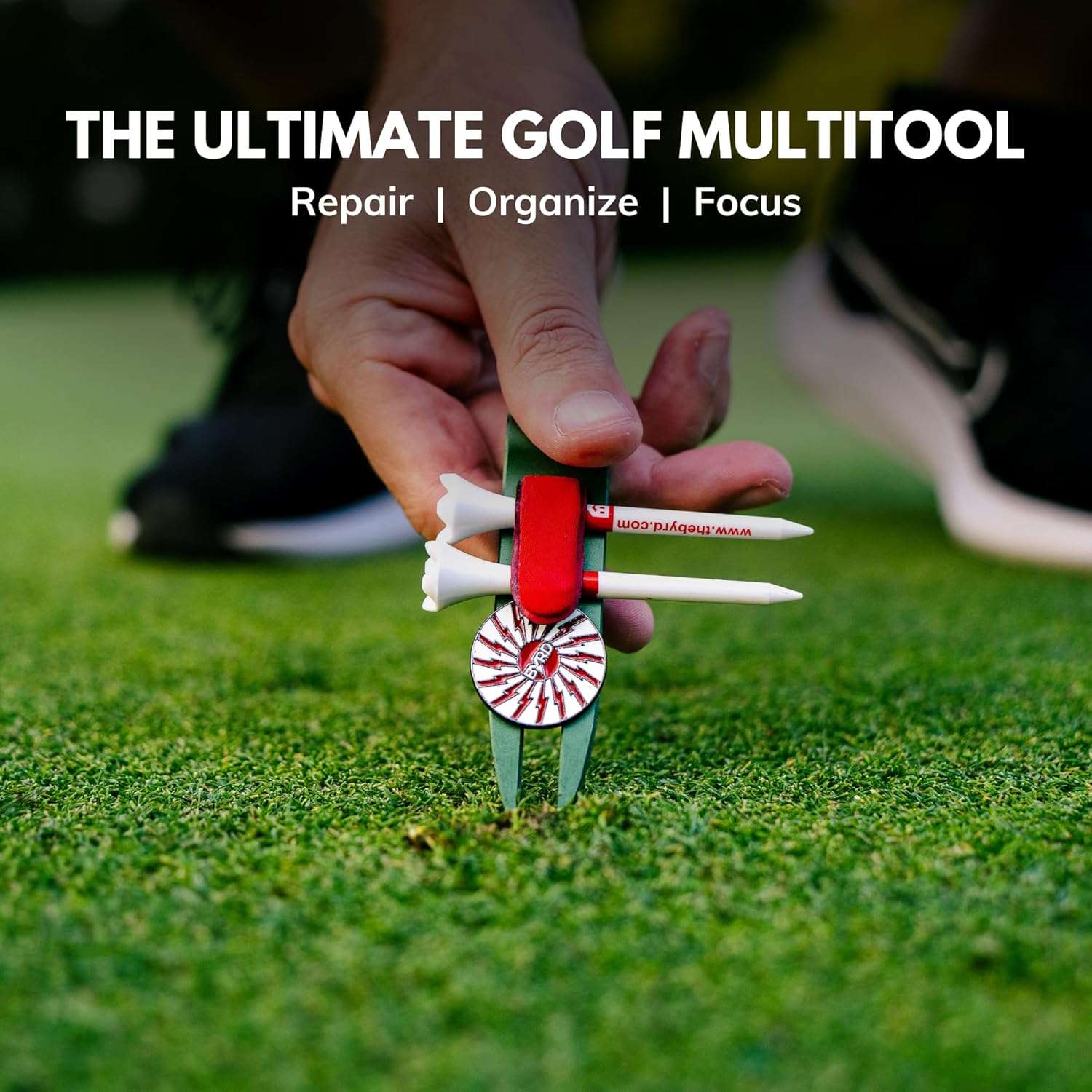 THE BYRD GOLF CADDIE CLYP - Only Golf Tool That Organizes Gear
