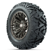 GTW Stellar Matte Bronze 14 in Wheels with 25x10-14 Barrage  - 3/4 view