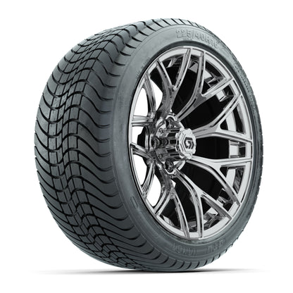 GTW Monaco Chrome 16 in Wheels with 225/40-R16 Mamba Street Tires – Full Set