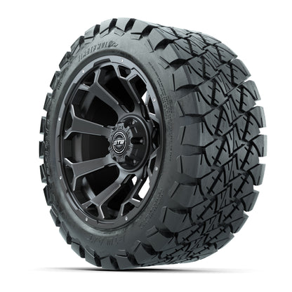 Set of (4) 14 in GTW Raven Wheels with 22x10-14 GTW Timberwo - 3/4 view