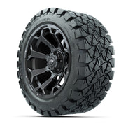 Set of (4) 14 in GTW Raven Wheels with 22x10-14 GTW Timberwo - 3/4 view