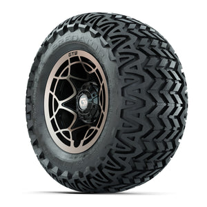 GTW® Nexus Black/Bronze 12 in Wheels with 23X10.5-12 Predator All-Terrain Tires – Full Set