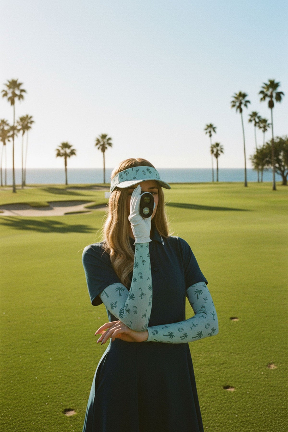 UV Protection Sun Sleeves in Green - 1 Pair