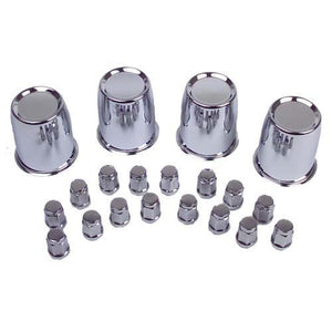 Yamaha Chrome Wheel Dress-Up Kit (12mm Metric)