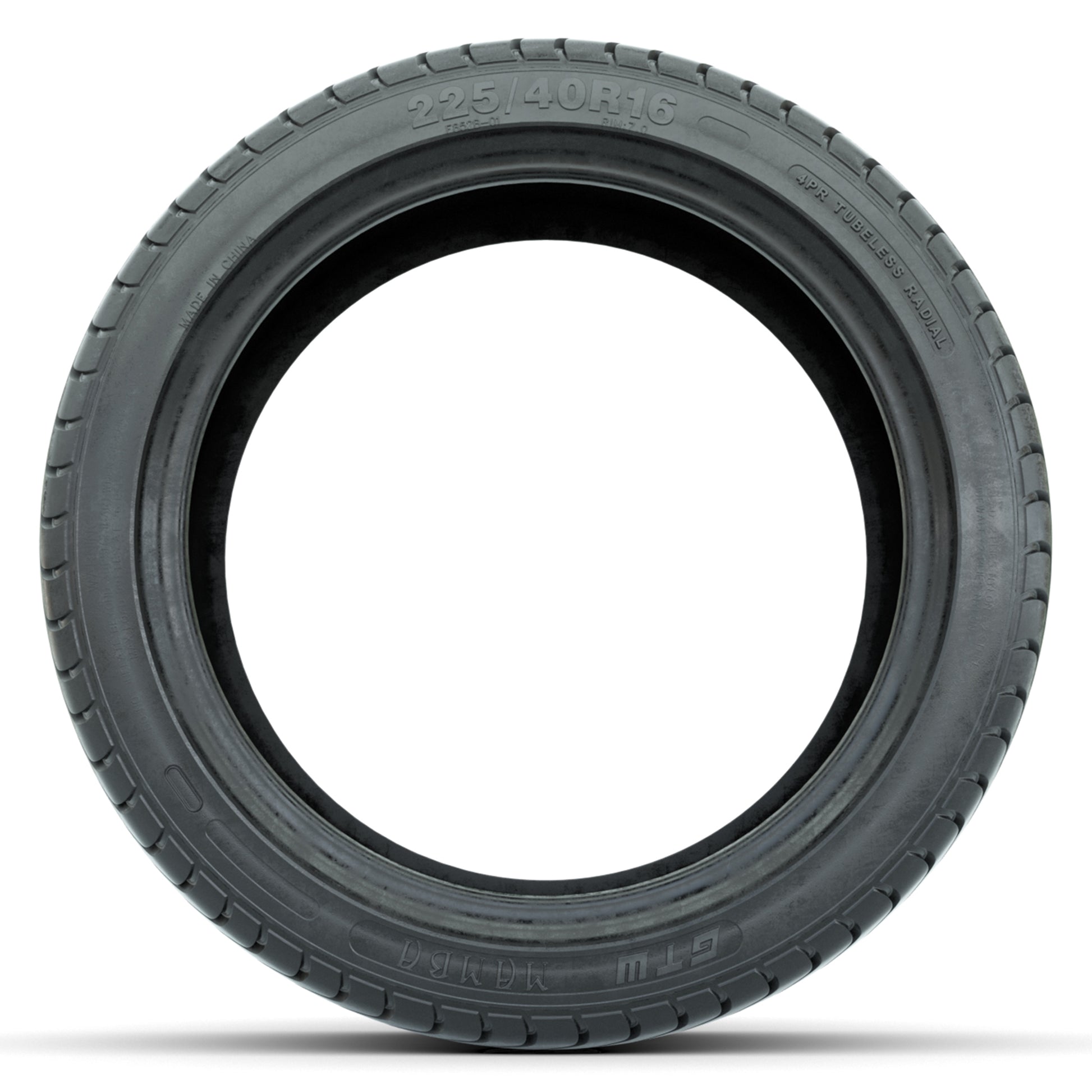 GTW® Mamba Steel Belted Radial Street Tire - 225/40-R16